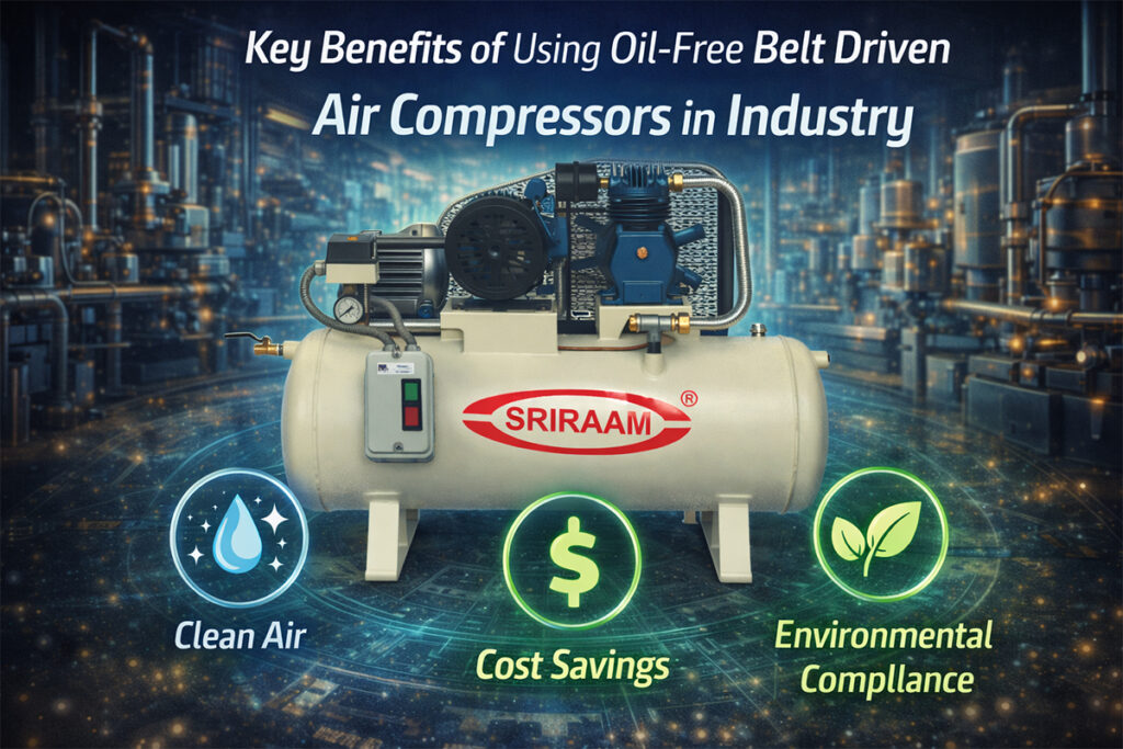 Oil-Free-Belt-Driven-Air-Compressors-
