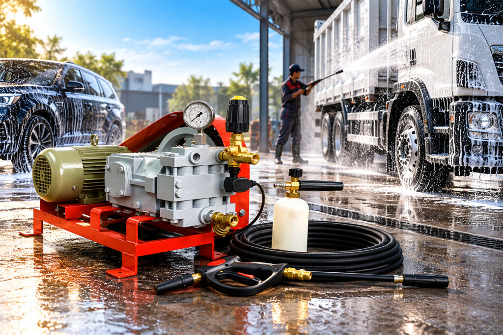 How to Choose the Right High Pressure Vehicle Washer, for Your Business