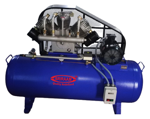 5 Hp 220 Ltr Reciprocating Air Compressor
