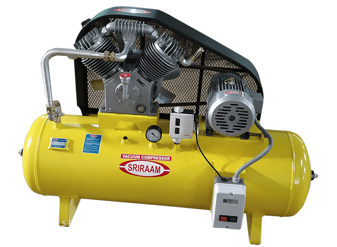 Vacuum Compressor by Sriram Air Compressors - High-Performance Vacuum Compressor from Trusted Manufacturers in Coimbatore for Industrial Applications.