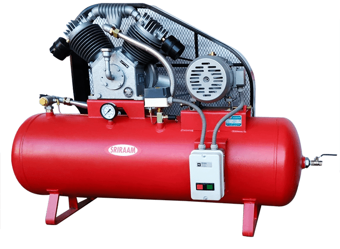 Mono Type Air Compressor – Durable and efficient air compressor for industrial applications, providing consistent air pressure and smooth operation.